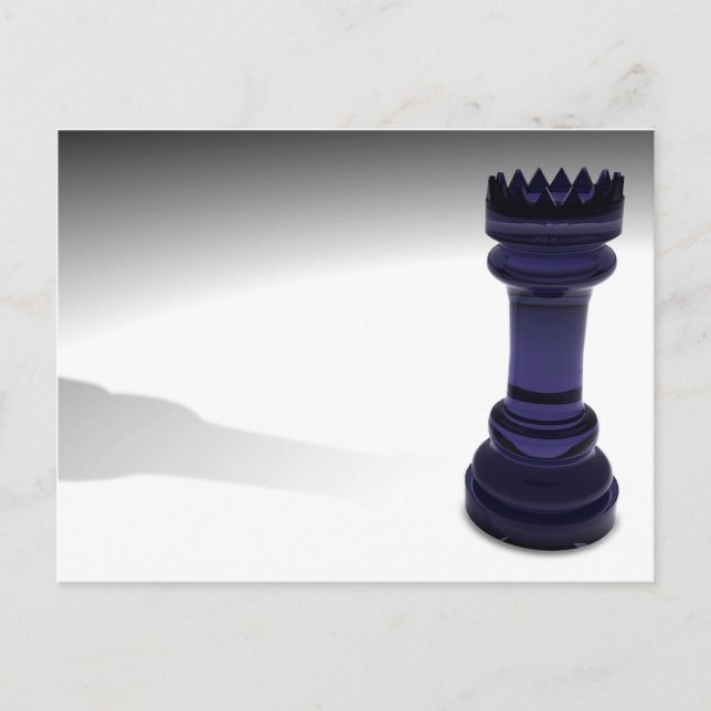 Schess Rook Postkarte (Vorderseite)