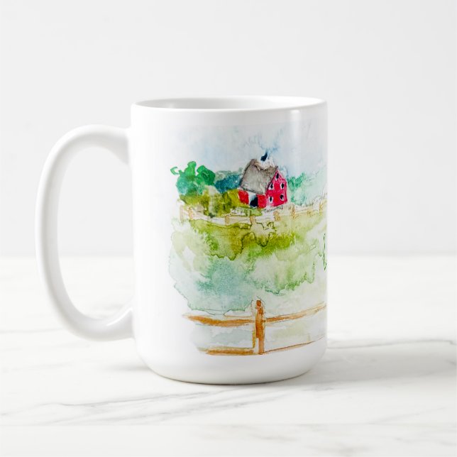 Scheune Kaffeetasse (Links)