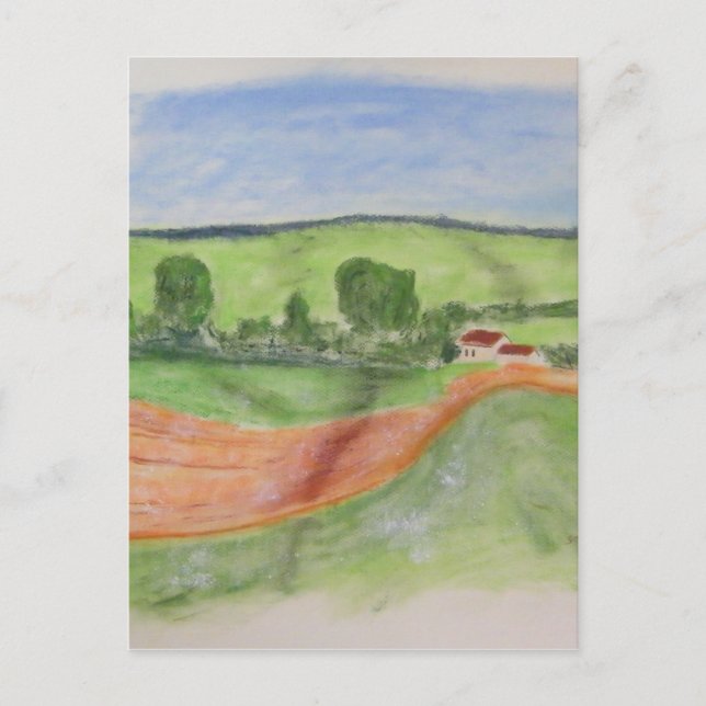 Scheune Postkarte (Vorderseite)