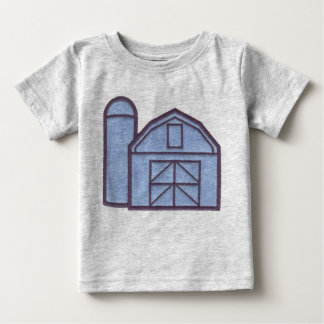Scheune und Silo Baby T-shirt