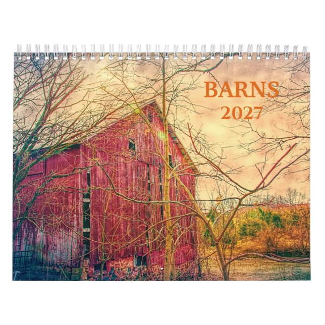 Scheunen 2027 Kalender (Titelbild)