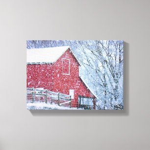 Scheunen-Getöse (12,47" x 9" x. .75") Leinwanddruck