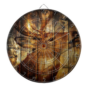 Scheunen-Holz-Weißwedelhirsch des Outdoorsman Dartscheibe