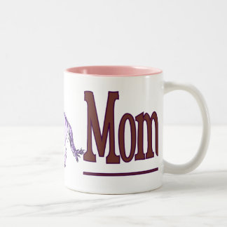 Scheunen-Mama-Tasse - Dressage Zweifarbige Tasse