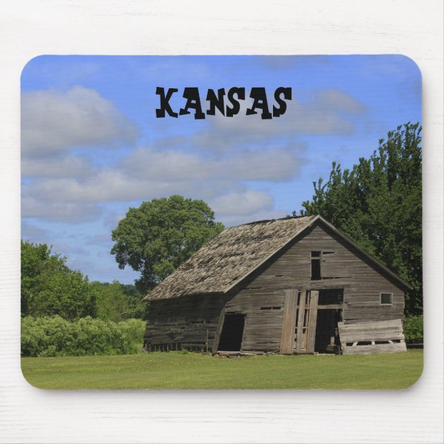 Scheunen-Mausunterlage Kansas alte Mousepad (Vorne)