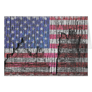 Scheunen-Schale gemalte patriotische amerikanische