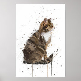 Scheunenkatze Poster