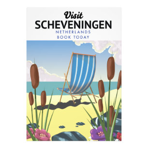 Scheveningen Niederlande Strandposter Fotodruck