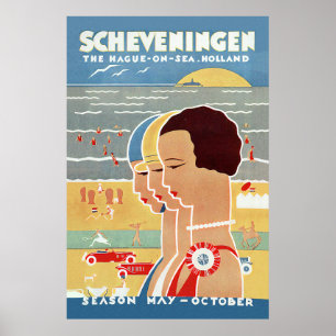 Scheveningen Strand Poster