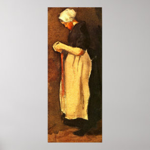 Scheveningen Woman von Vincent van Gogh Poster