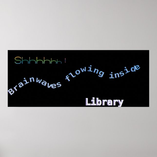 Schhhh! Poster (Vorne)