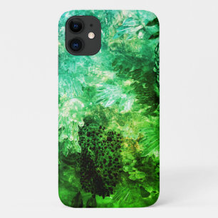 Schichten aus grünen Kristallen Case-Mate iPhone Hülle