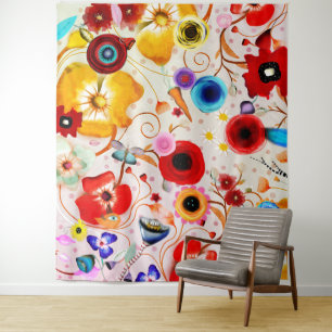 Schichtige Rupydetequila-Kunst! Wandteppich