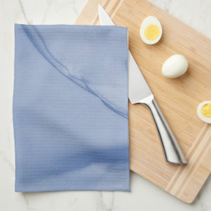 Schichtiges Blau Geschirrtuch