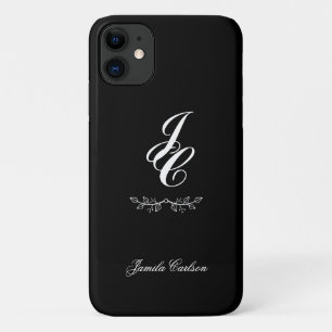 schick Buchstabenschwarz Case-Mate iPhone Hülle