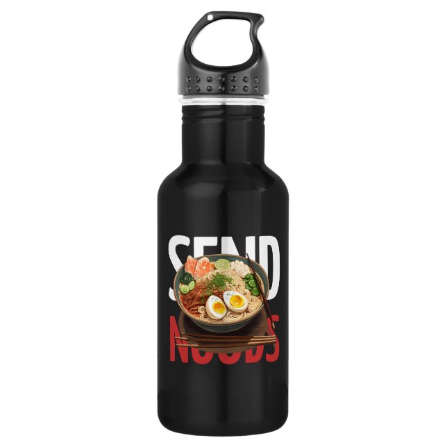 Schick Nudeln  Edelstahlflasche (Vorderseite)