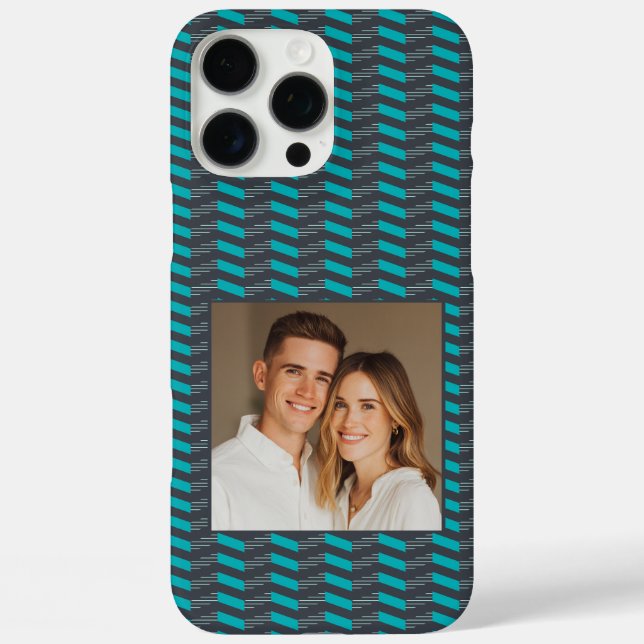 Schicke Abschiedsgeschenke Chevron-Muster  Case-Mate iPhone Hülle (Rückseite)