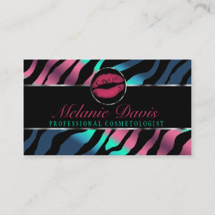 Schicke Cosmetology-Visitenkarte Visitenkarte