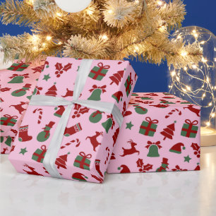 Schicke dekorative besondere Liebe Freundin Geburt Geschenkpapier