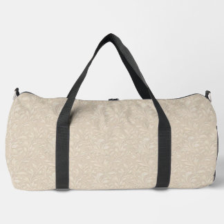 Schicke dekorative Elfenbein Duffle Bag
