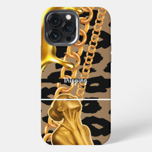 Schicke individuelle Luxus-Schönheits-Geburtstags- iPhone 13 Pro Max Hülle