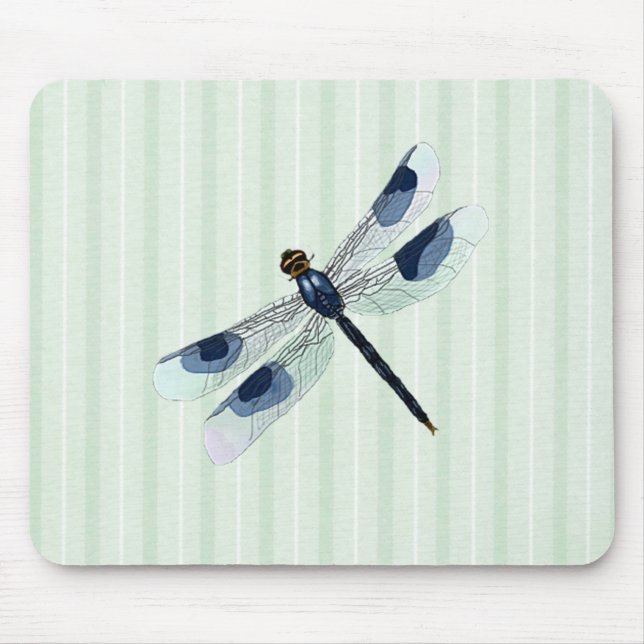 Schicke Libellen-Mauspad Mousepad (Vorne)