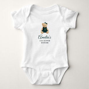 Schicke Luxus-Teddybär-Babyparty Baby Strampler