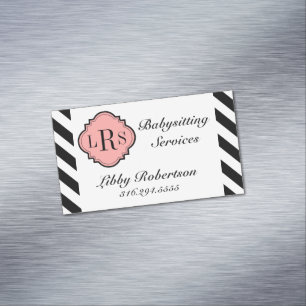 SCHICKE MAGNETISCHE STREIFEN DES VISITENKARTE