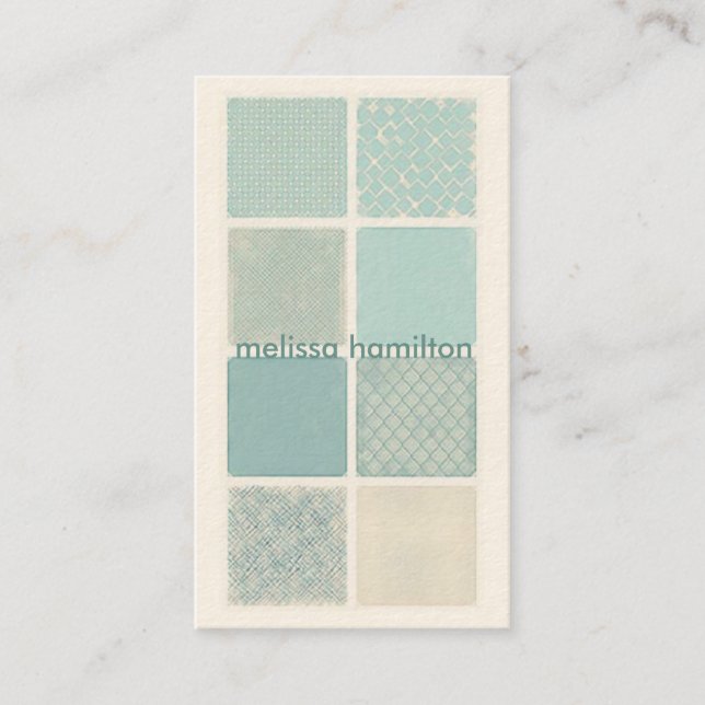 Schicke Mama-Telefonkarte Telefonnummerkarte (Vorderseite)