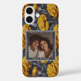 Schicke maßgeschneiderte Nelkengarten-Reben-Hochze iPhone 16 Hülle