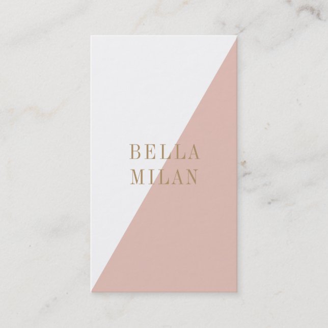 Schicke moderne Busniess Karte (Vorderseite)