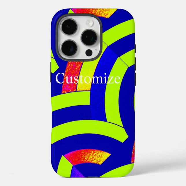 schicke, moderne, Limon-Marineschleuder Case-Mate iPhone Hülle (Rückseite)