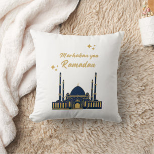 Schicke moderne minimalistische Ramadan-Grüße Kissen