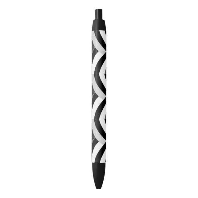 schicke, moderne, stilvolle Chevrons Kugelschreiber (Vorderseite Vertikal)