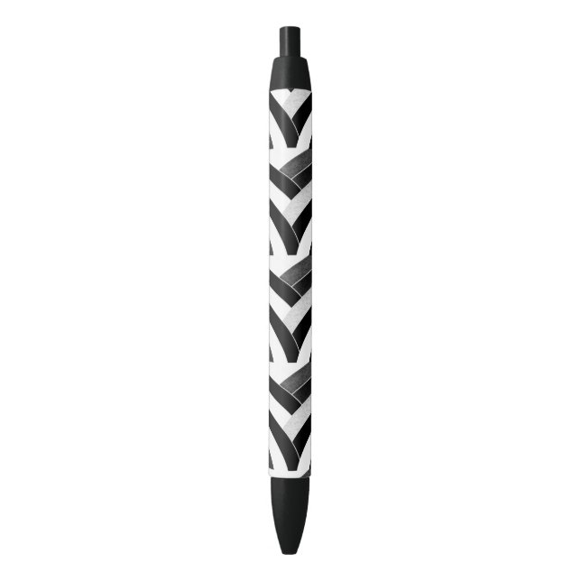 schicke, moderne, stilvolle Chevrons Kugelschreiber (Vorderseite Vertikal)