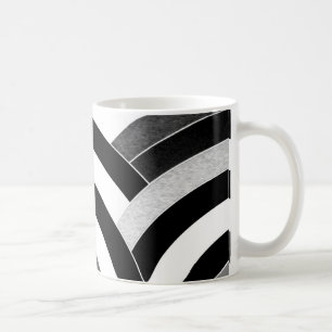 schicke, moderne, stilvolle Chevrons Tasse