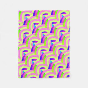 schicke, moderne und raffinierte Chevrons Fleecedecke