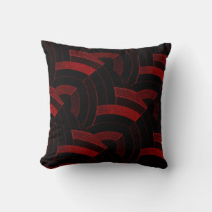 schicke, moderne und raffinierte Chevrons Kissen