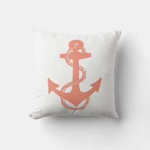 schicke nautische ANCHOR zweiseitig Kissen