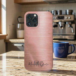 Schicke Rose Gold Metallic-Handyhülle Case-Mate iPhone Hülle