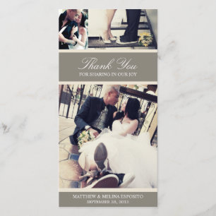 SCHICKE SAHNEdankbarkeit WEDDING %PIPE% DANKEN Dankeskarte