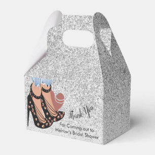 Schicke Schönheit Mode Glitter Brautparty Geschenkschachtel