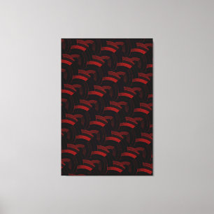 schicke stilvolle zeitgenössische Sparren Leinwanddruck