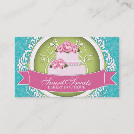 Schicke und elegante Kuchen-Künstler-Visitenkarten Visitenkarte