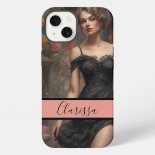 Schicke Vintage-Klassiker-LBD-Mode für Fashion-Lie iPhone 13 Hülle