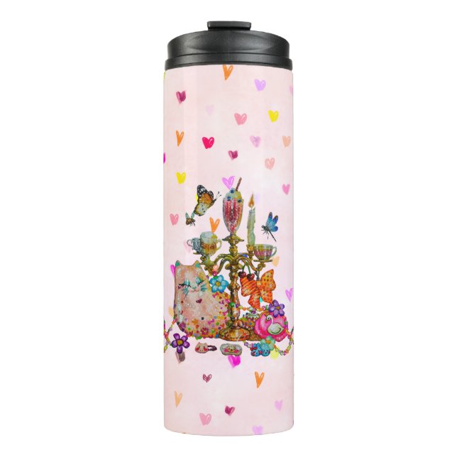 Schicke Wasserflasche Thermosbecher (Vorderseite)