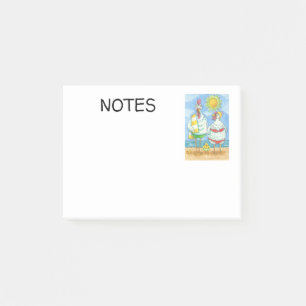 SCHICKEN DES MEERES, FUNNY CARTOON Post-it® Notes Post-it Klebezettel