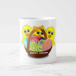 SCHICKEN "GLÜCKLICH" Jumbo-Tasse