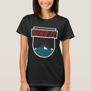 Schicken Sie es an Shirts Männer Frauen Kinder Ski