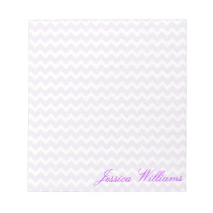 Schicker Chevron Notizblock